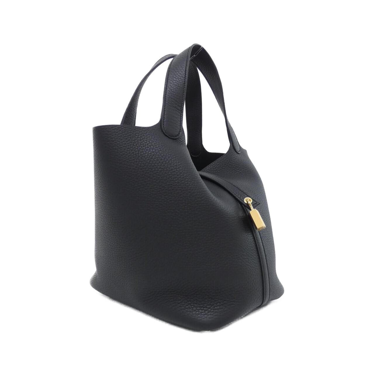 HERMES Picotin 060991CC Handbag Clemence