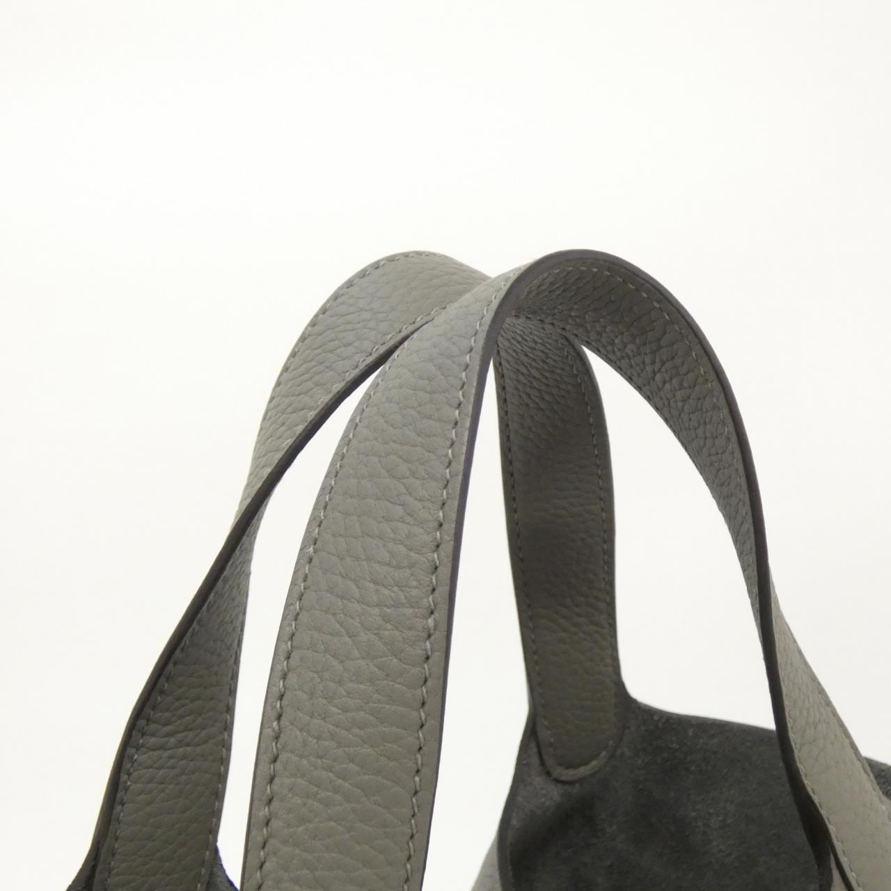 HERMES Picotin 056289CK Handbag Clemence 4