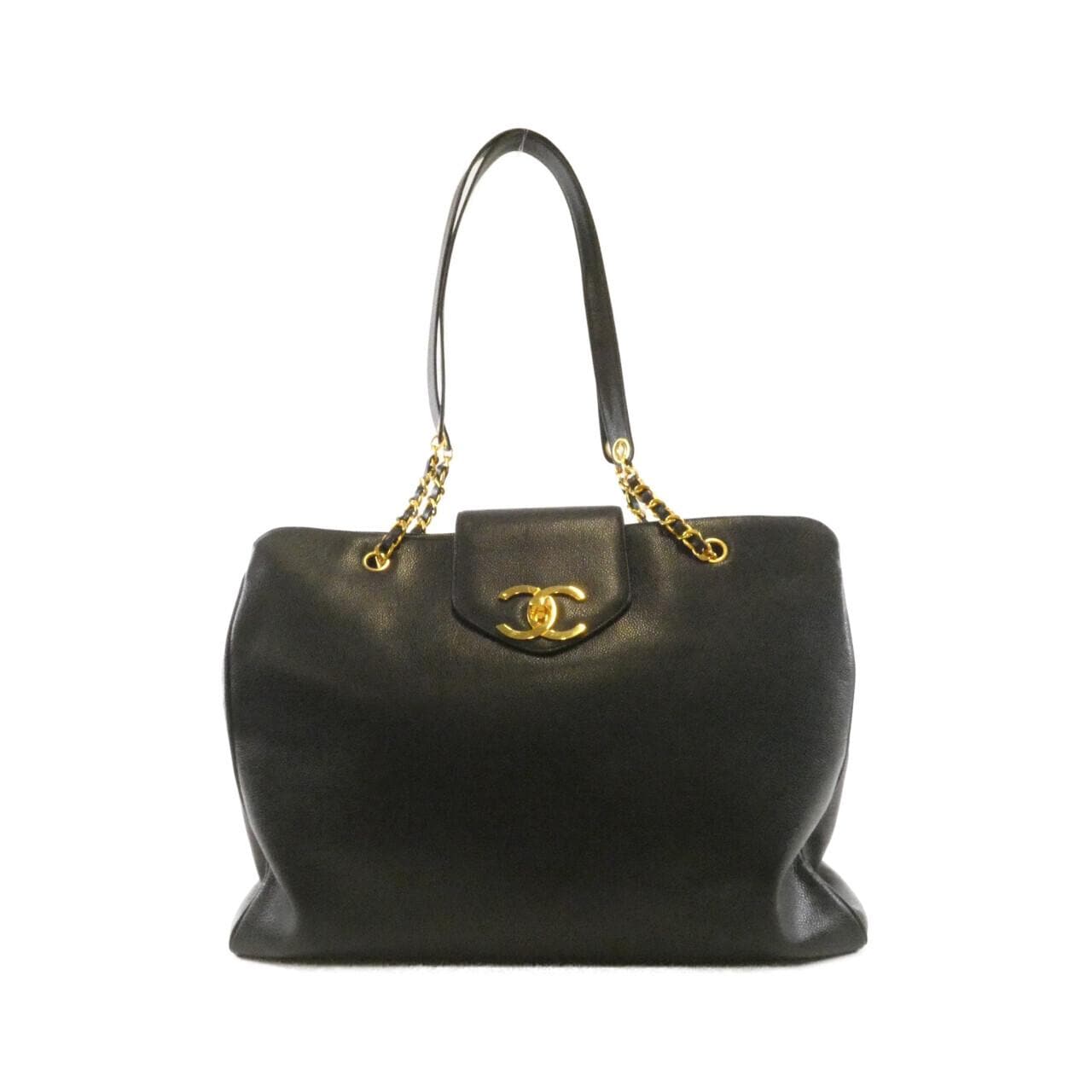 CHANEL 01992 肩背包 荔枝紋牛皮