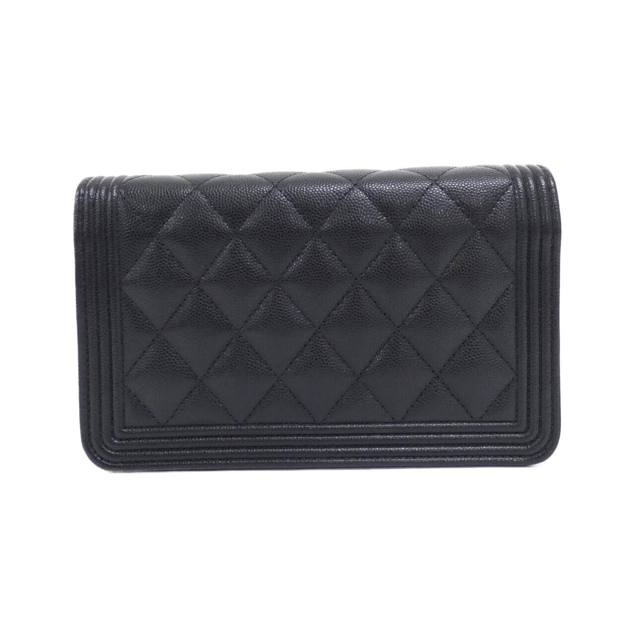 CHANEL Boy Chanel AP1117 Wallet Grained Calfskin 2