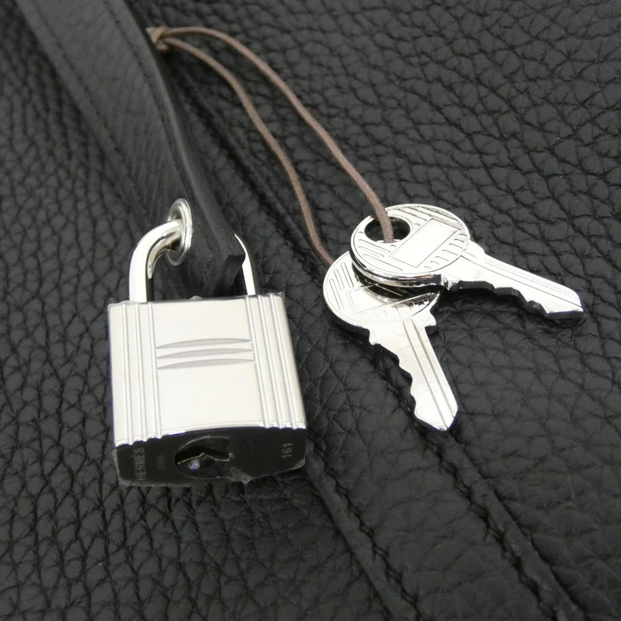 HERMES Picotin 056289CK Handbag Clemence 3