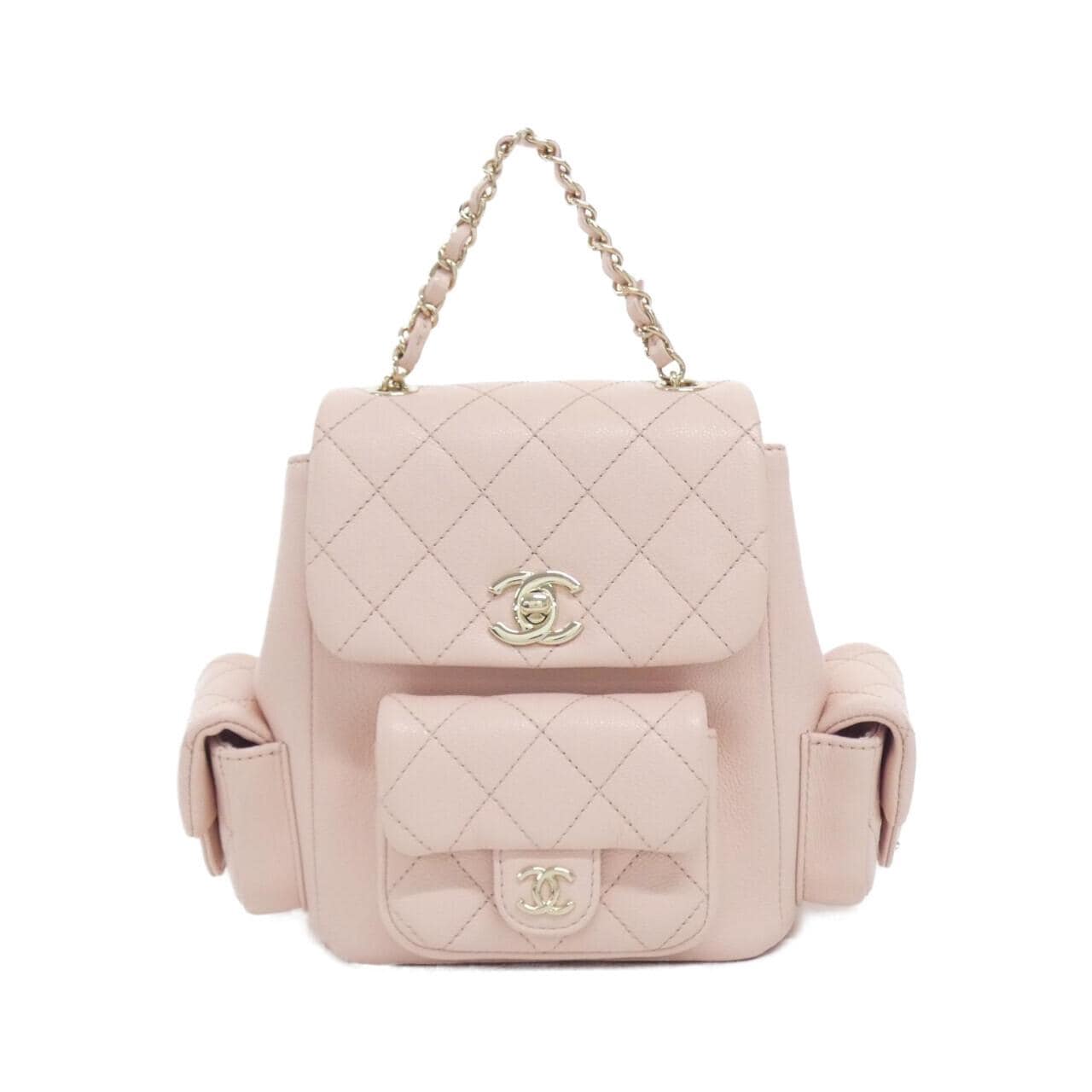 CHANEL AS4399 Backpack Grained Calfskin