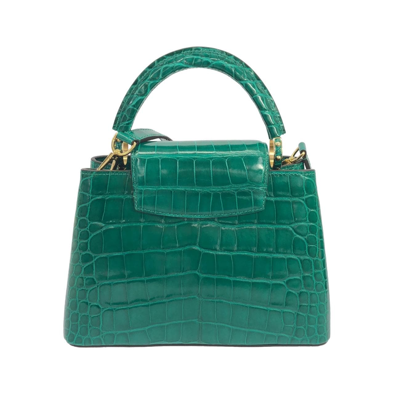 LOUIS VUITTON Capucines N92175 Handbag Leather 2