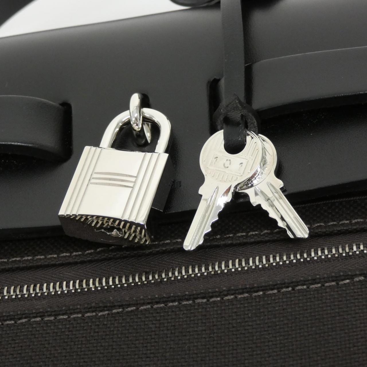 HERMES Herbag 068675CK Handbag 5