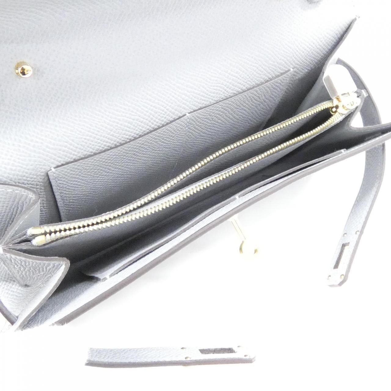 HERMES Kelly 084169CC 銀包 Epsom 5