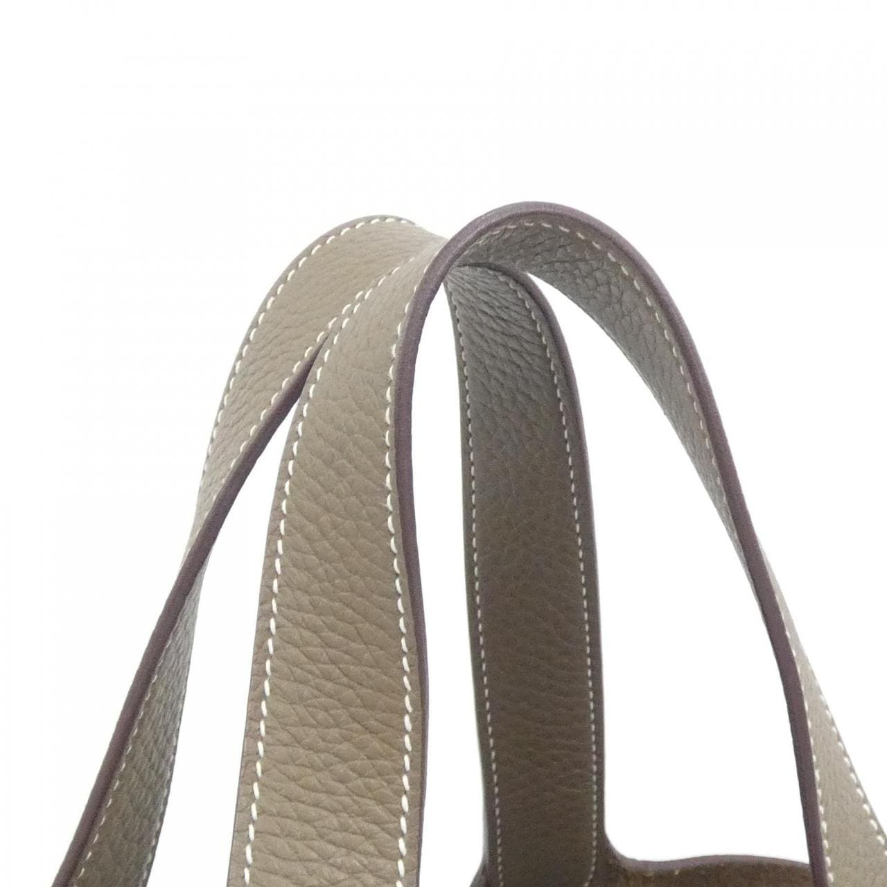 HERMES Picotin 060991CK Handbag Clemence 4