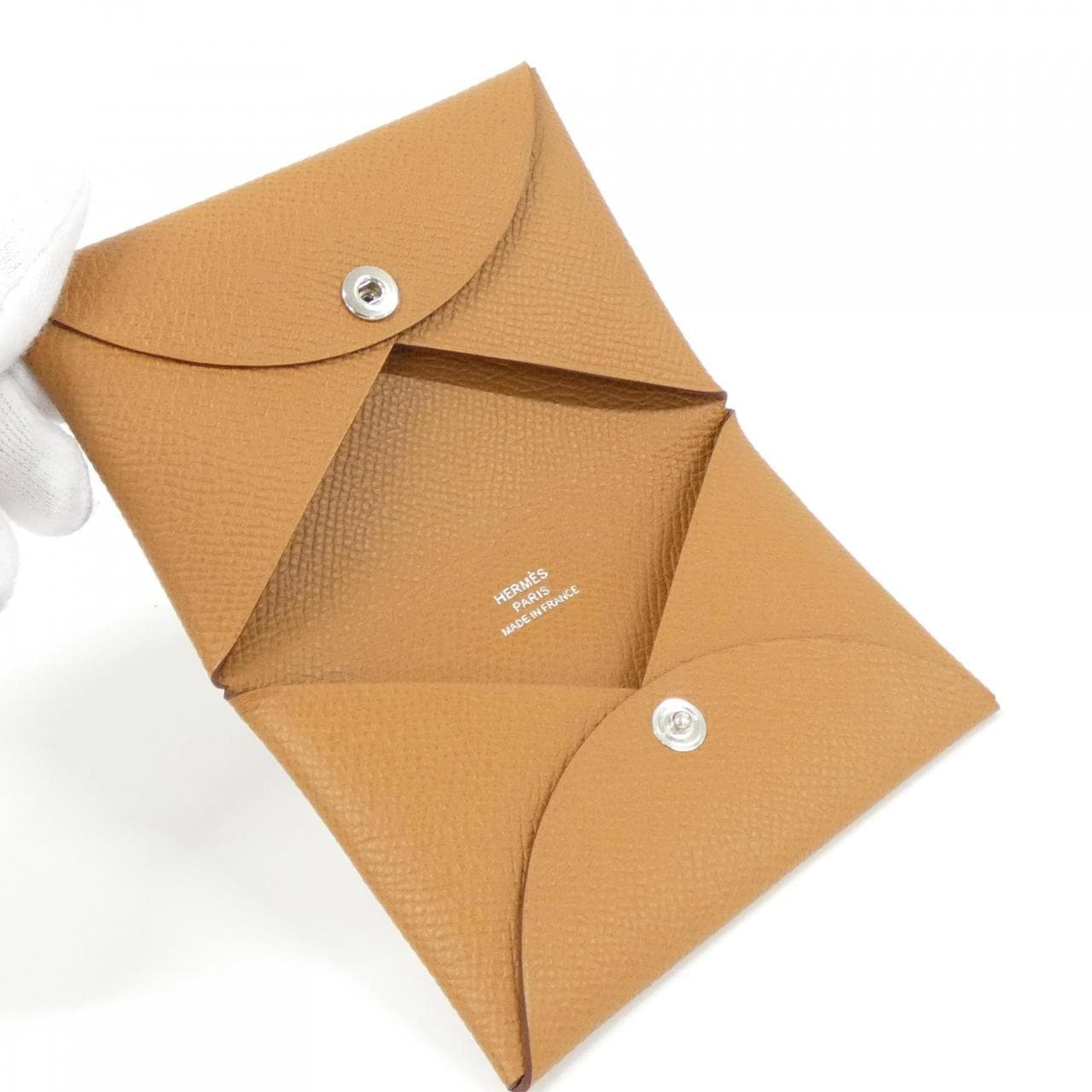 HERMES 044164CK Card Case Epsom 3