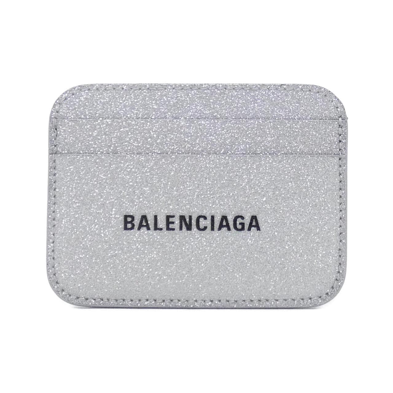 BALENCIAGA Hourglass 593812 210IE Card Case Canvas