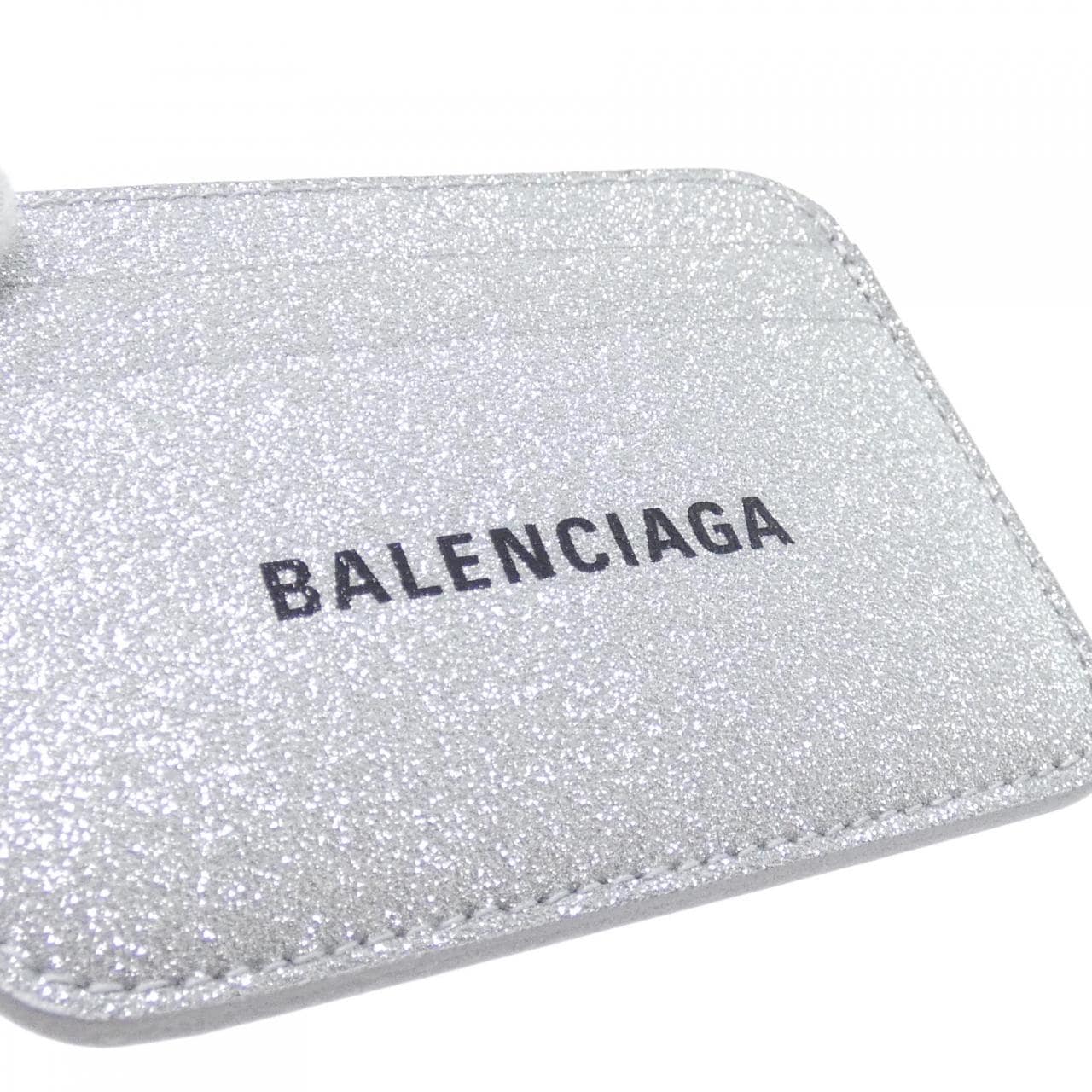 BALENCIAGA Hourglass 593812 210IE Card Case Canvas 3