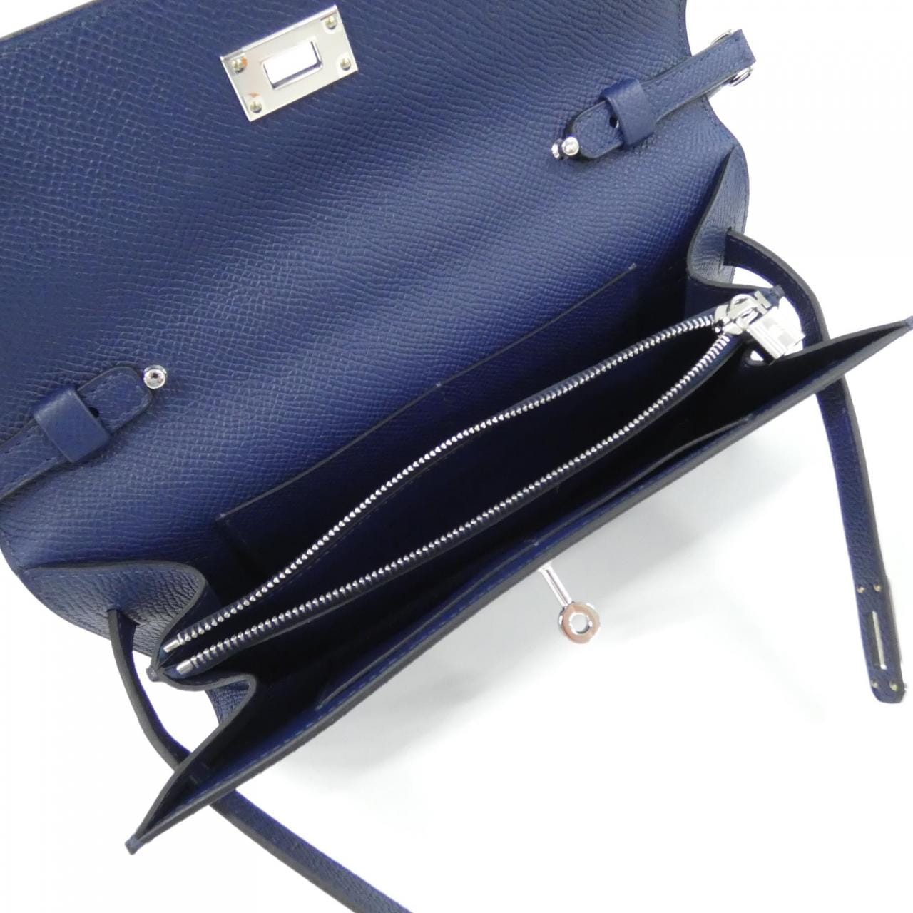 HERMES Kelly 080253CK 銀包 Epsom 5
