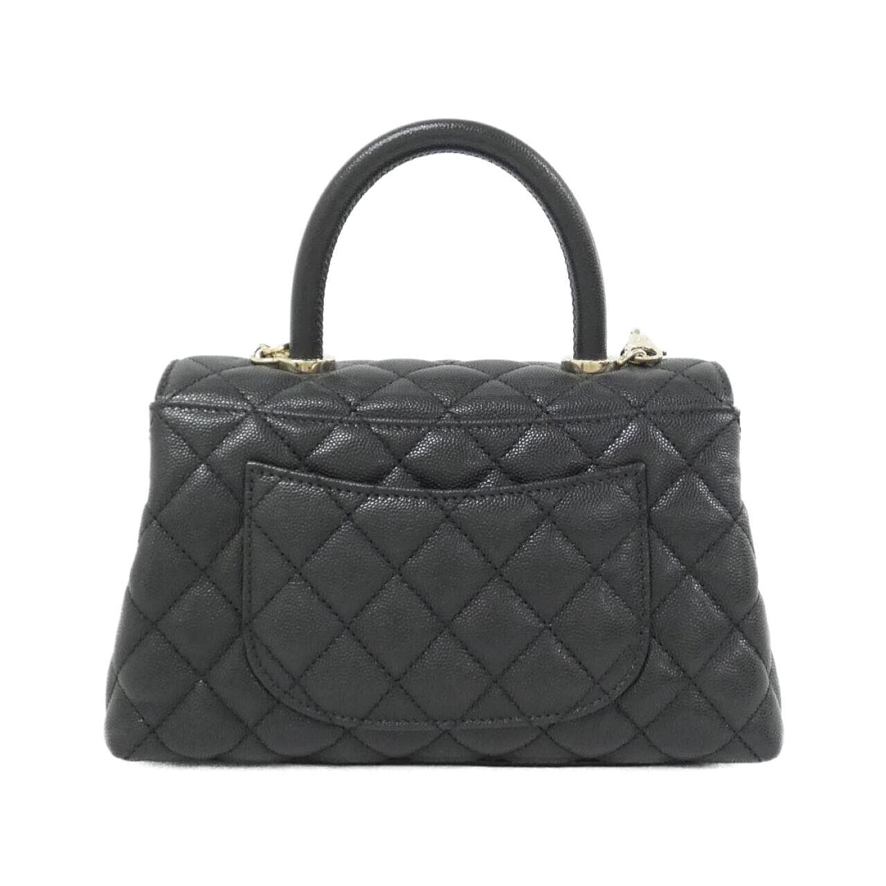 CHANEL Matelasse 92990 Handbag Grained Calfskin 2