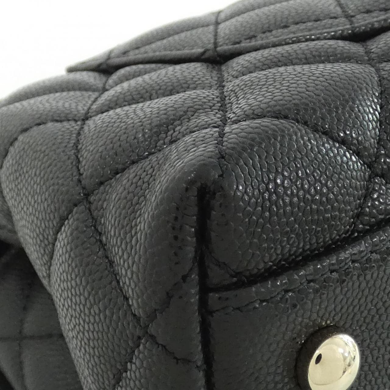 CHANEL Matelasse 92990 Handbag Grained Calfskin 5