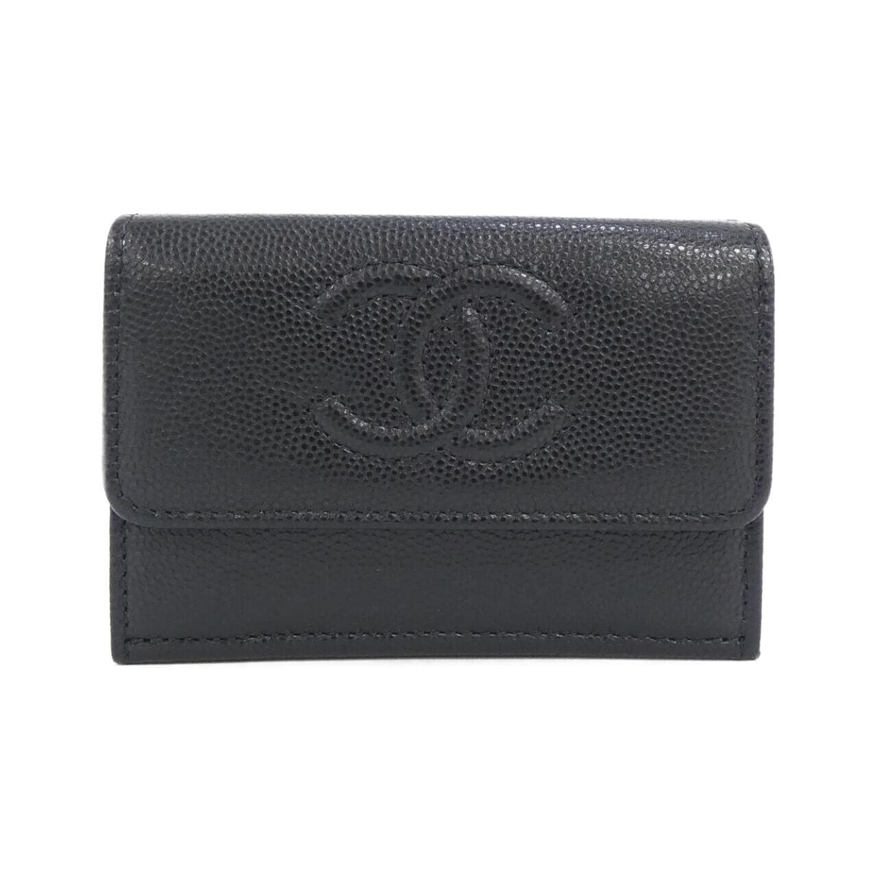 CHANEL AP4655 Wallet Grained Calfskin