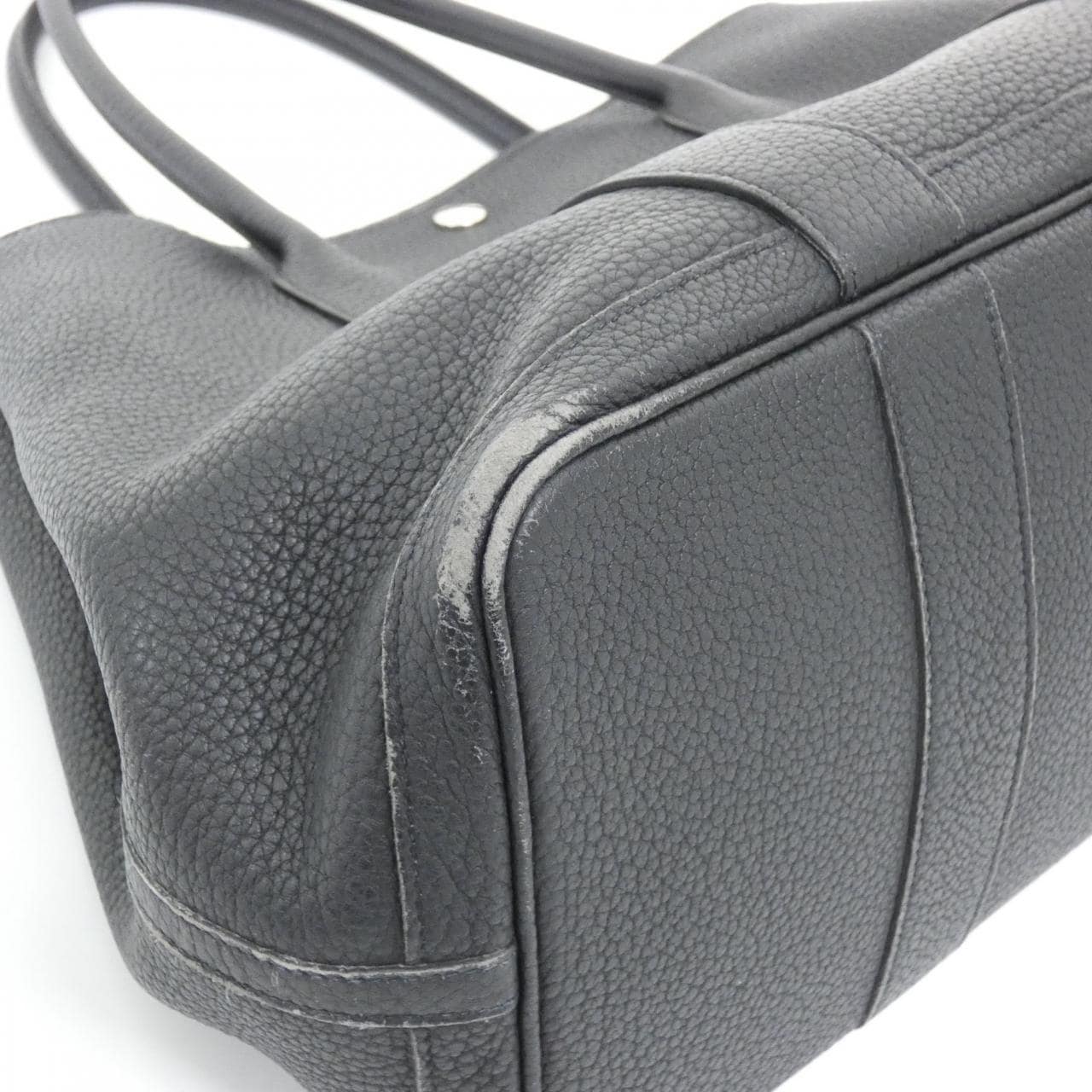 HERMES Garden Party 051559CK Tote Leather 2