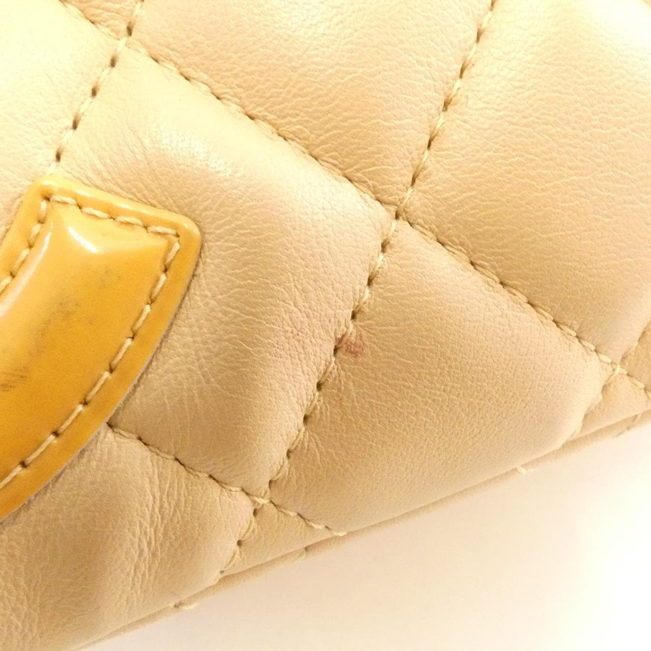 CHANEL Cambon 29792 手提包 漆皮 4