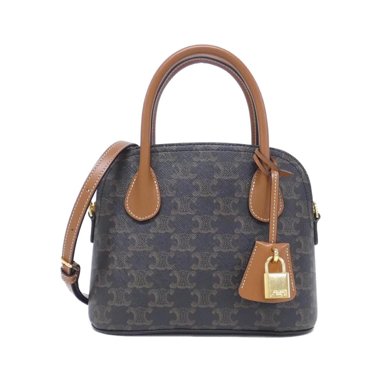 CELINE 120682DNK Handbag Canvas