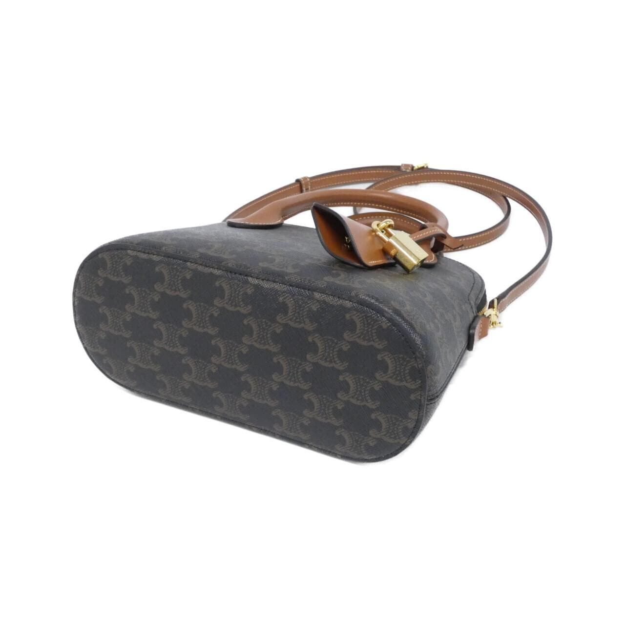 CELINE 120682DNK Handbag Canvas 3