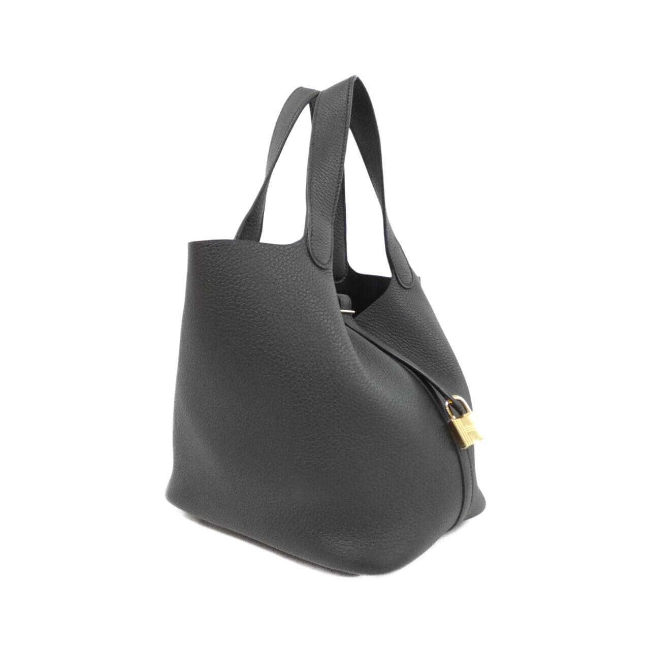 HERMES Picotin 060991CC Handbag Clemence
