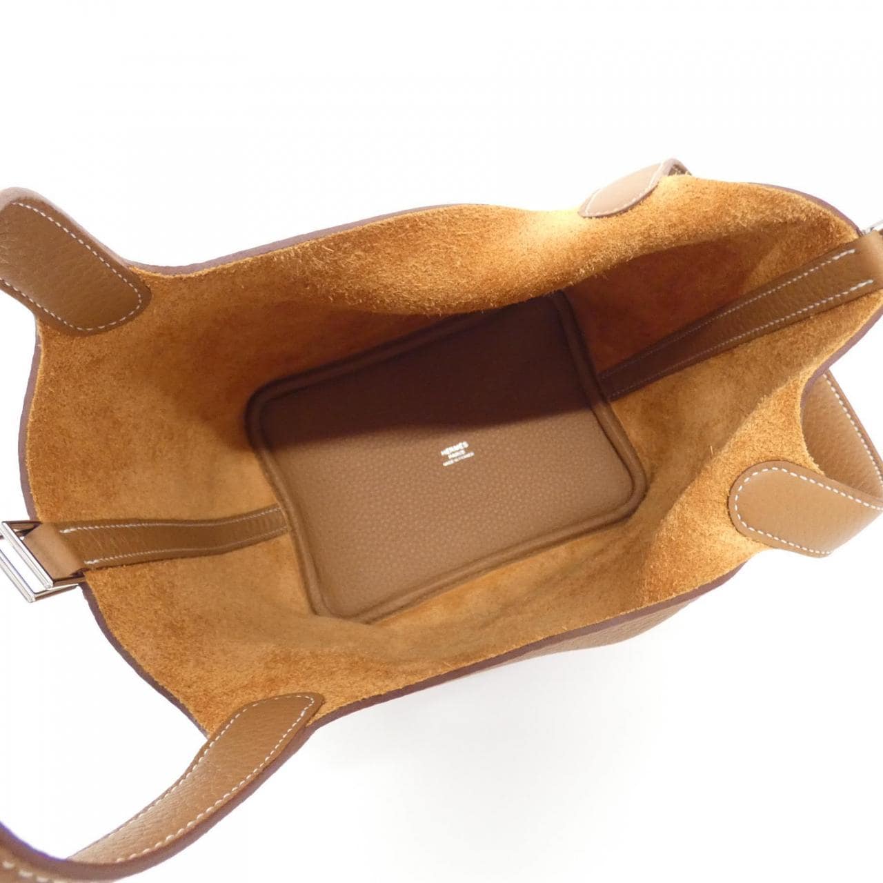 HERMES Picotin 056289CK Handbag Clemence 5