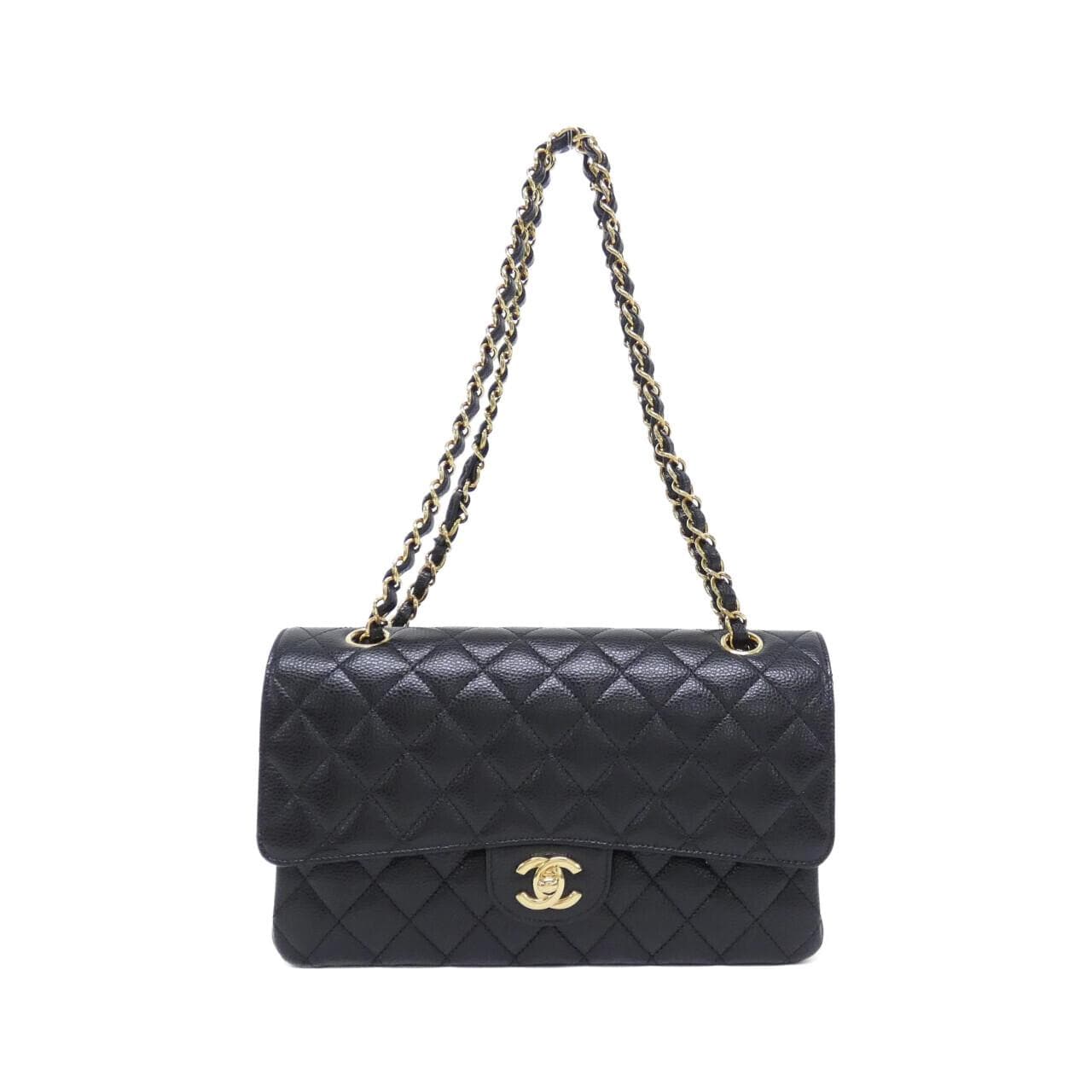 CHANEL Matelasse 1112 Shoulder Grained Calfskin