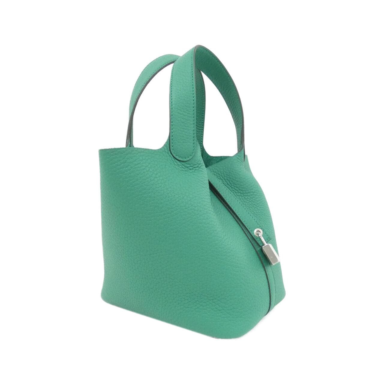 HERMES Picotin 056289CK Handbag Clemence
