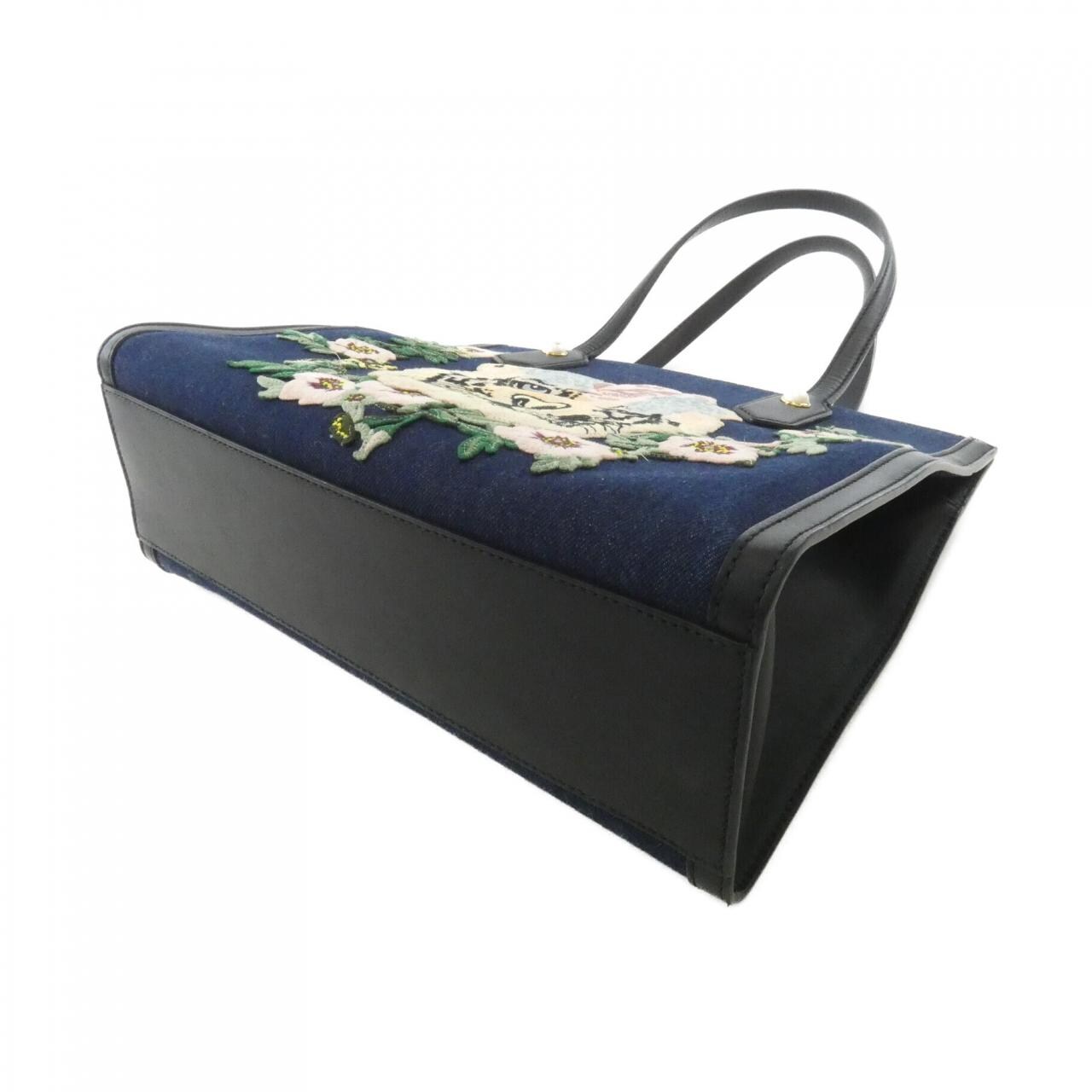GUCCI 456545 K7YAG 手提包 牛仔布 3