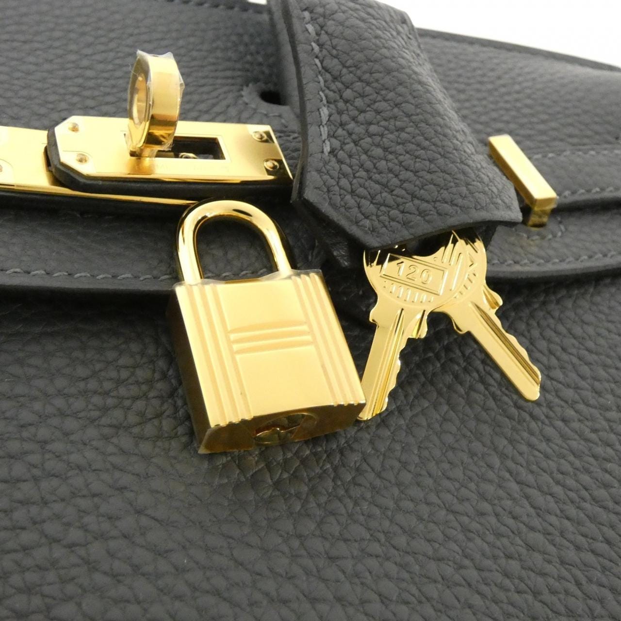 HERMES Birkin 041344CC Handbag Togo 4