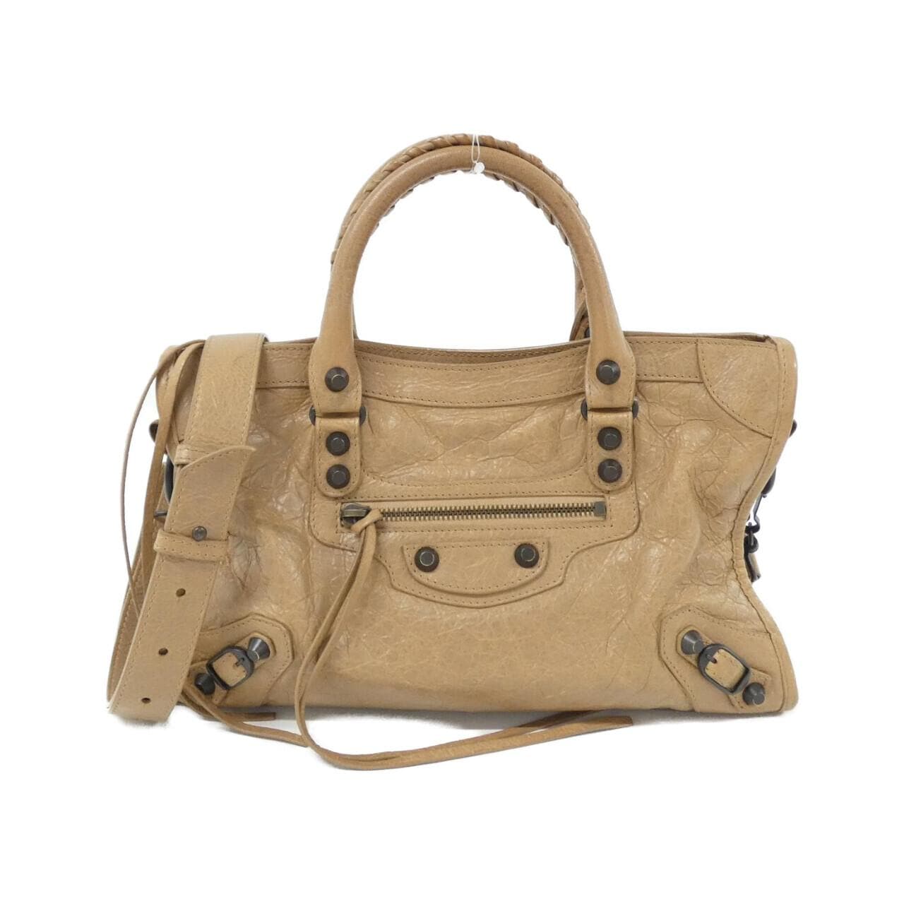 BALENCIAGA Le City 811442 2ABEK Handbag Lambskin