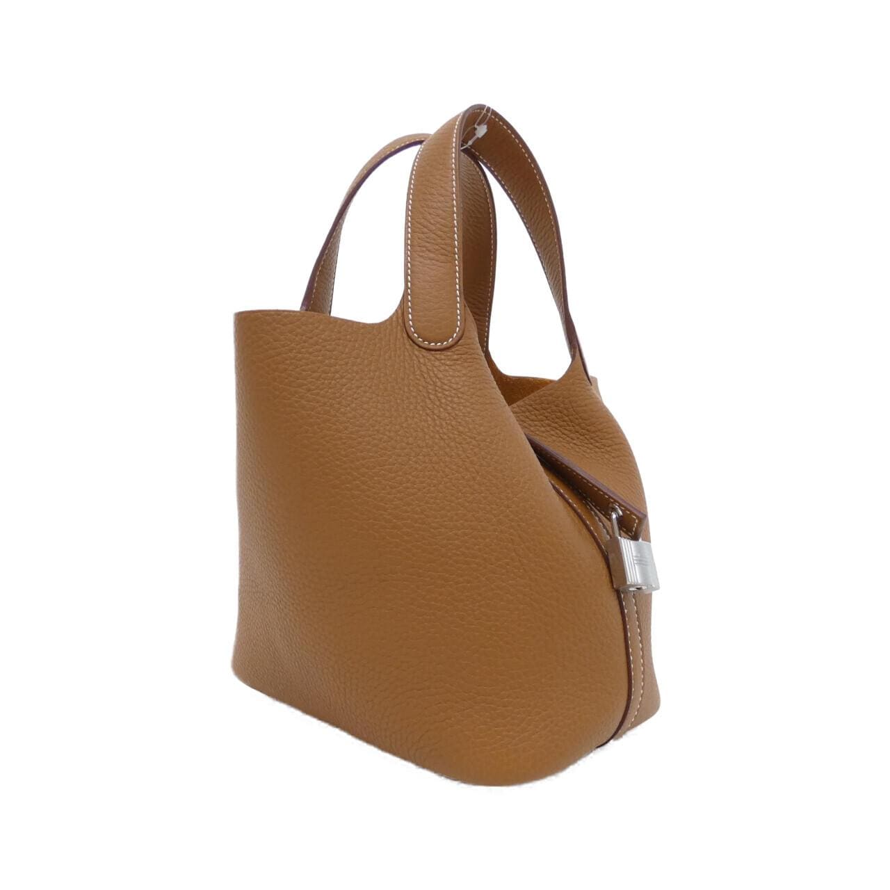 HERMES Picotin 056289CK Handbag Clemence