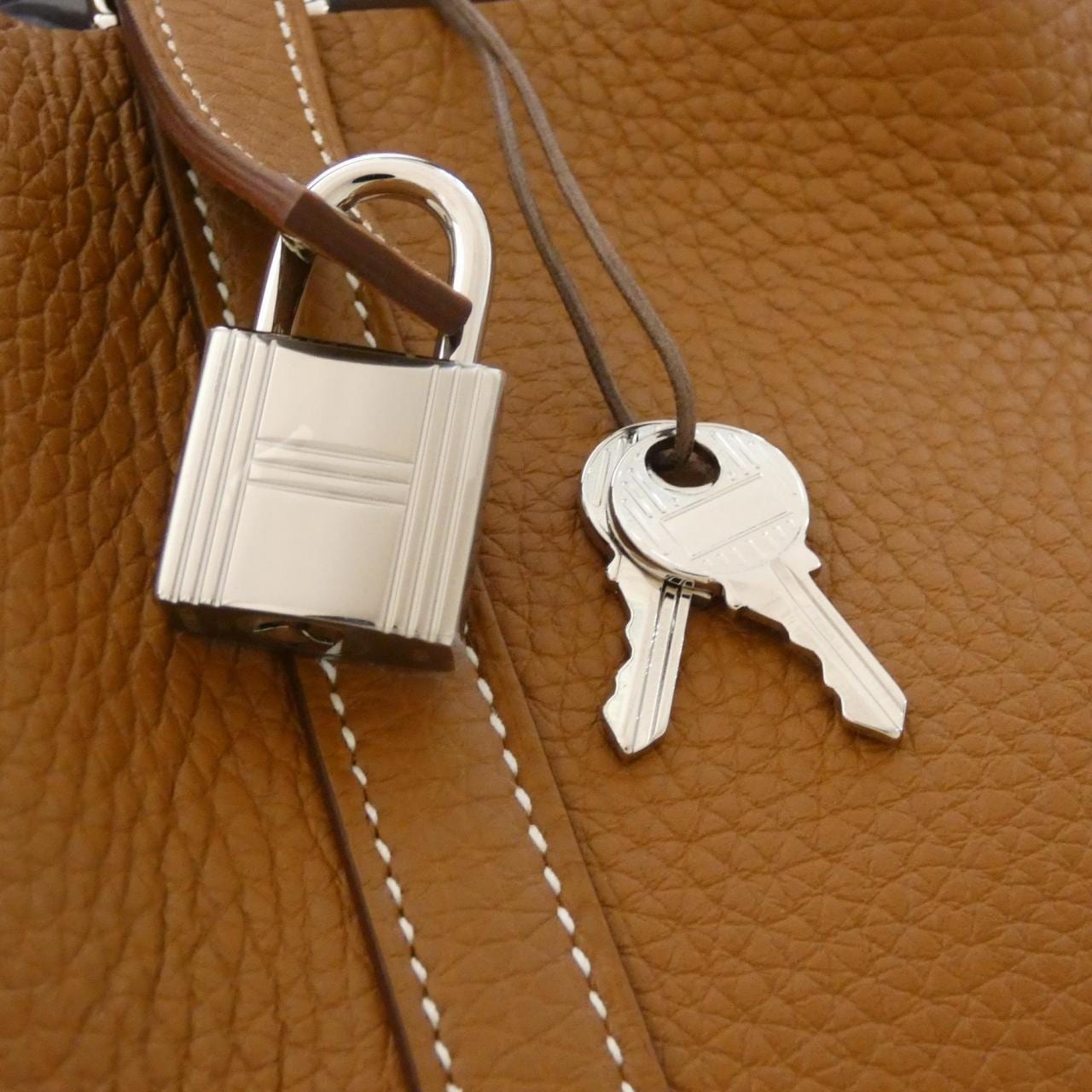 HERMES Picotin 056289CK Handbag Clemence 3