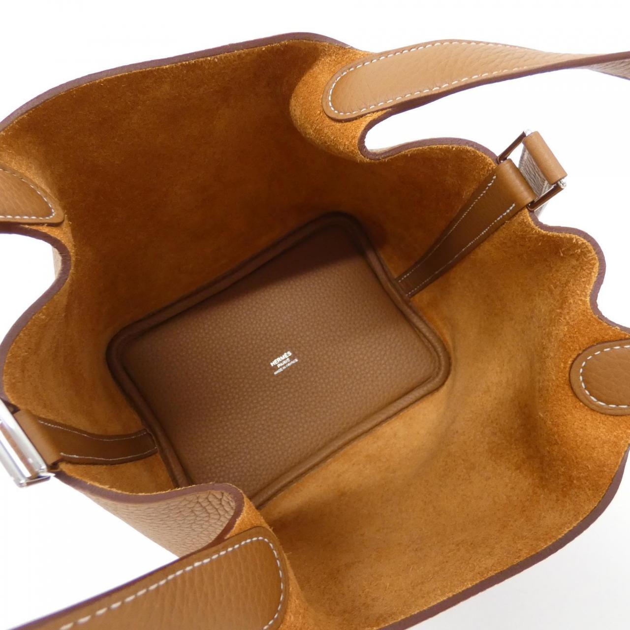 HERMES Picotin 056289CK Handbag Clemence 5