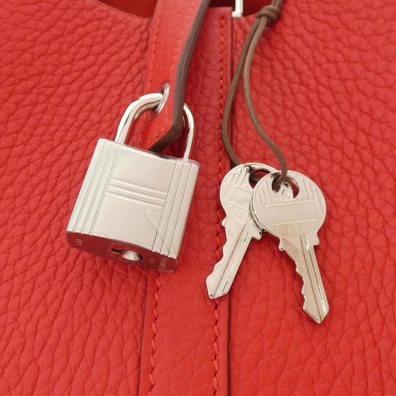 HERMES Picotin 056289CK Handbag Clemence 3