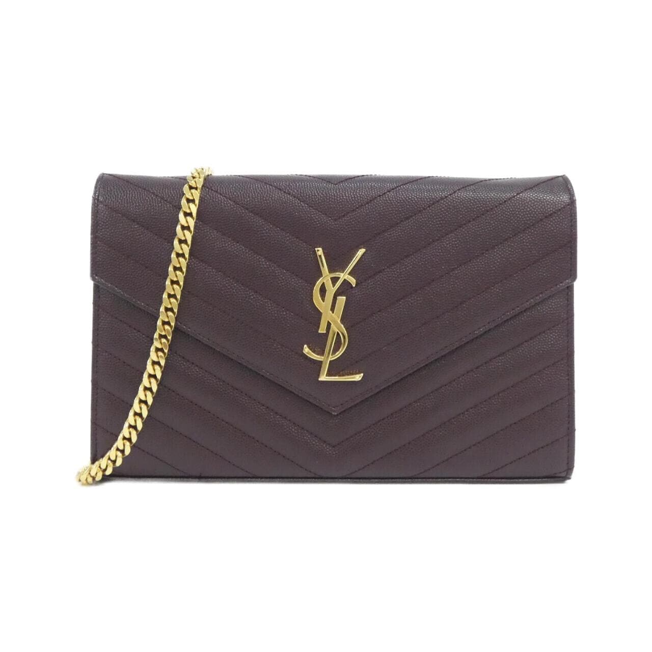 SAINT LAURENT 377828 BOW01 銀包