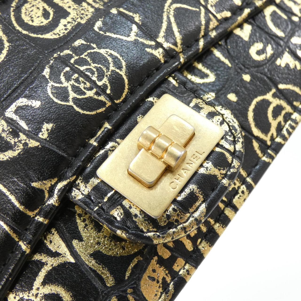 CHANEL Timeless Classic AP0624 卡片套 鱷魚皮 3