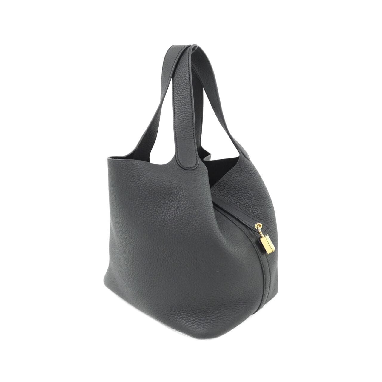 HERMES Picotin 060991CC Handbag Clemence