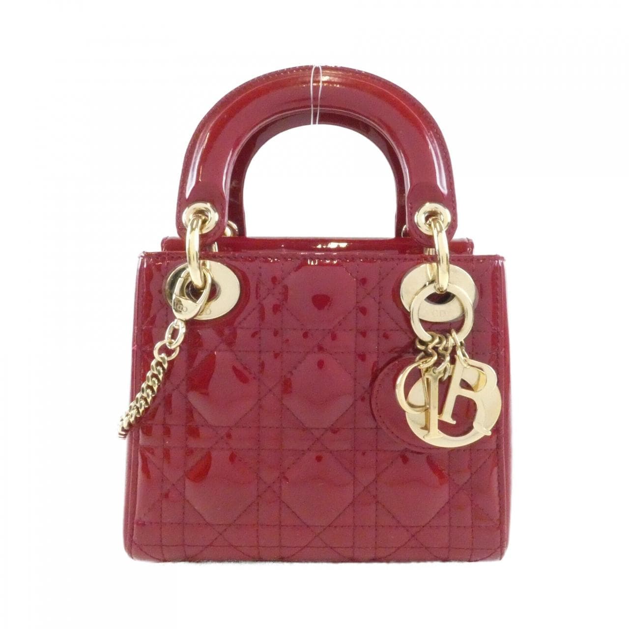 DIOR Lady Dior M0505OVRB Handbag Patent Leather