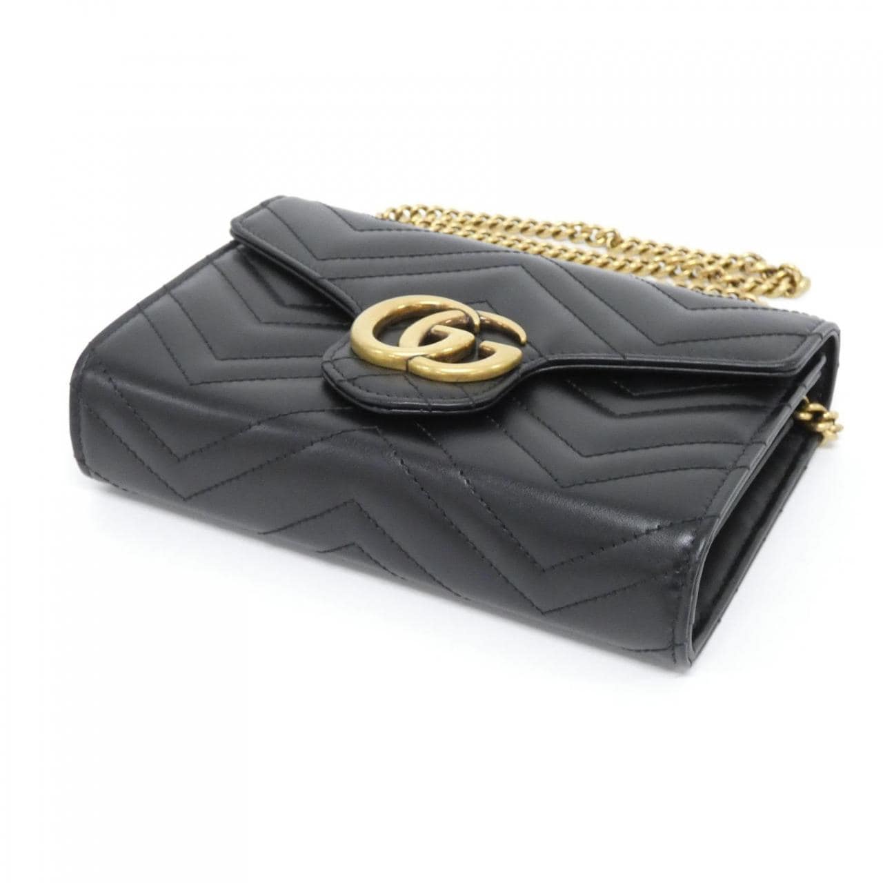 GUCCI Marmont 474575 DTD1T Shoulder Leather 3