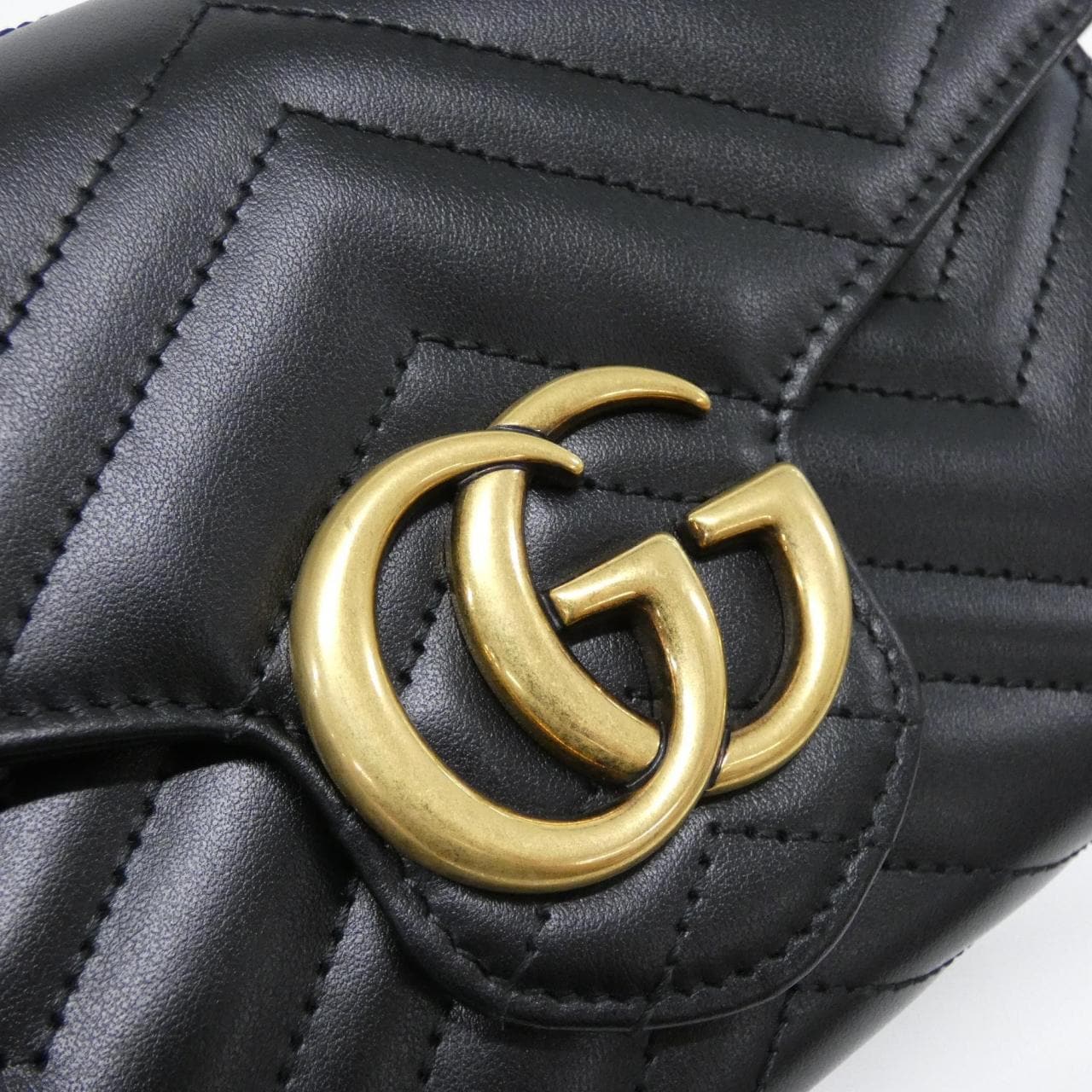 GUCCI Marmont 474575 DTD1T Shoulder Leather 4