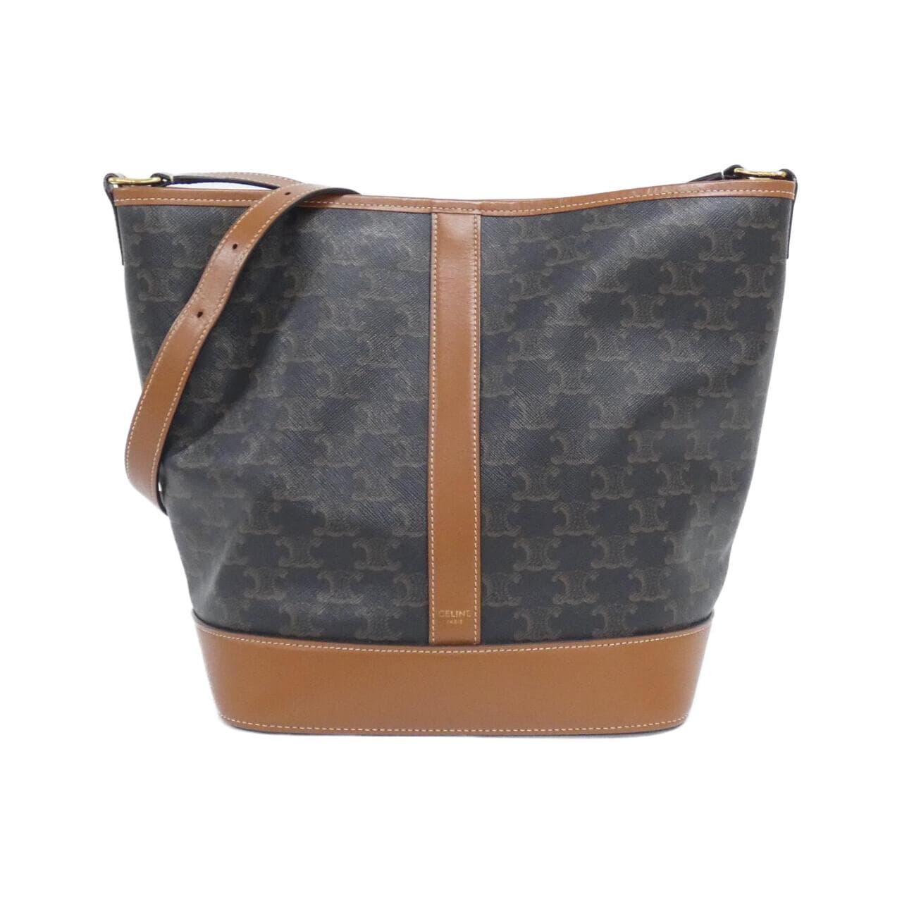 CELINE Triomphe 191132CAS Shoulder Canvas