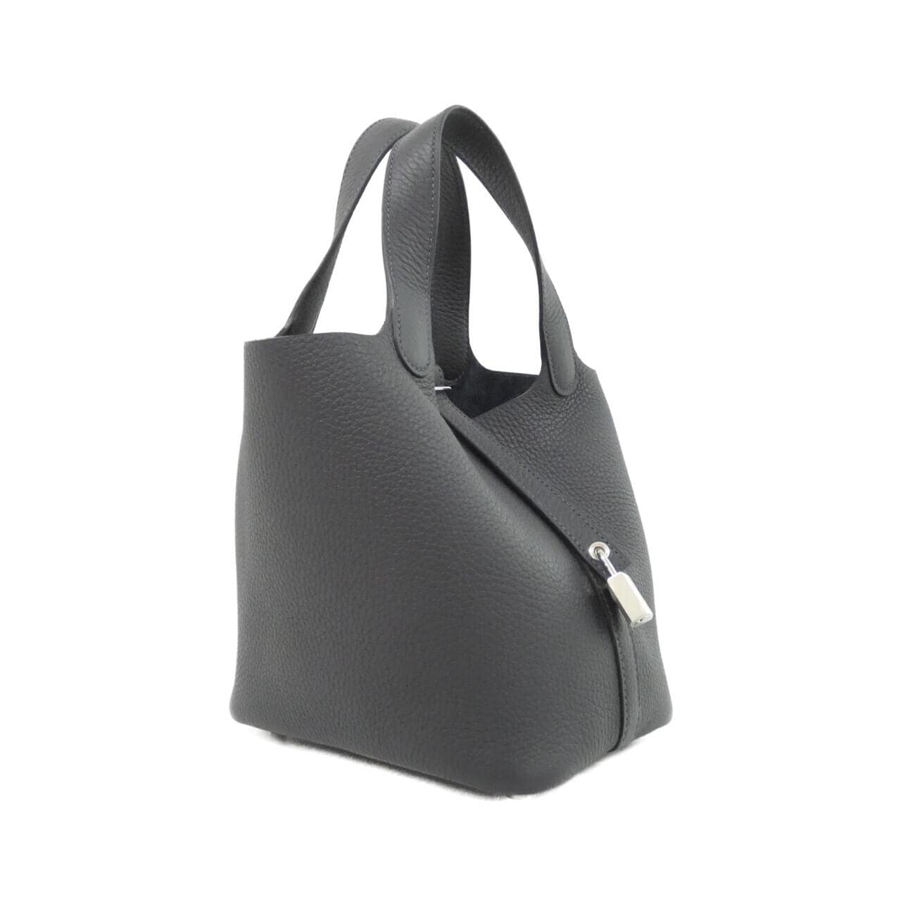 HERMES Picotin 056289CK Handbag Clemence