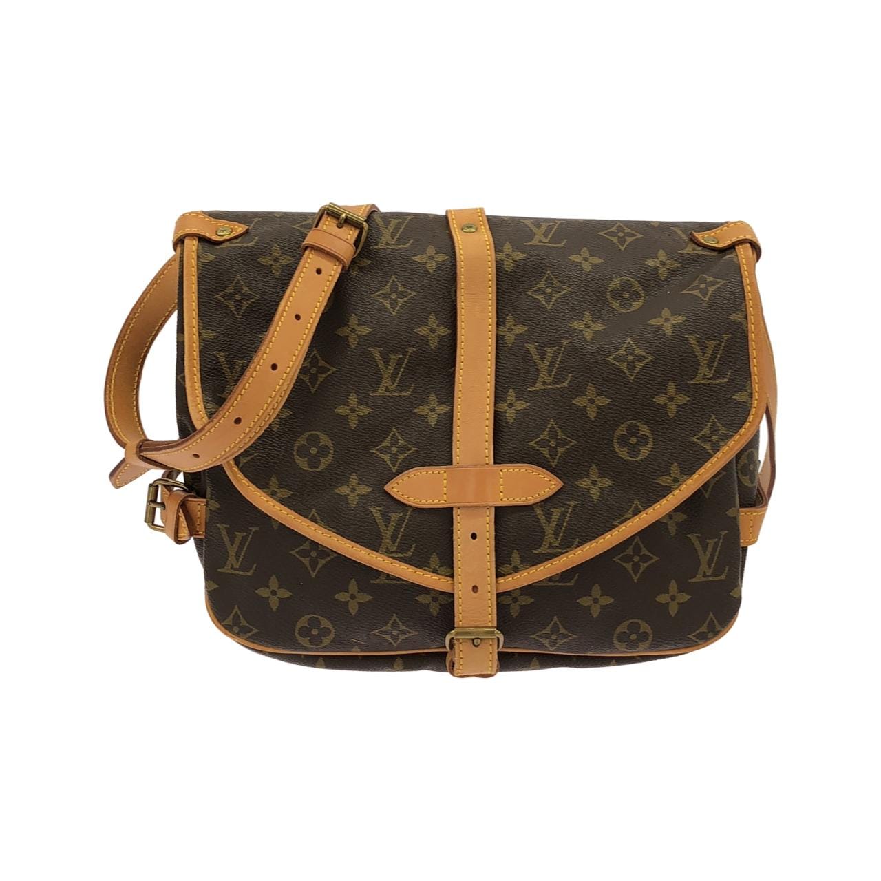LOUIS VUITTON Saumur M42256 肩背包 Monogram