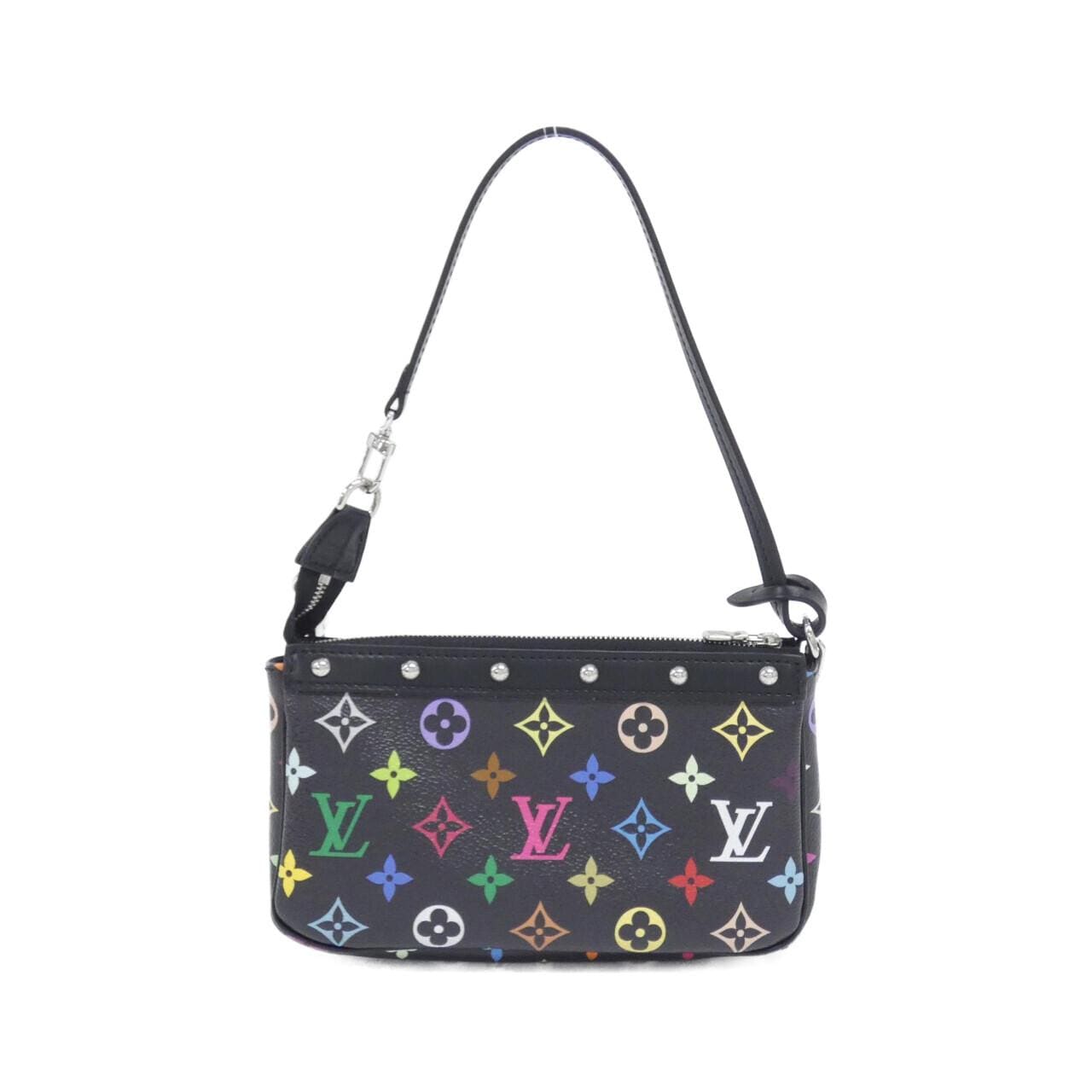 LOUIS VUITTON Pochette M13663 小斜揹包 帆布 2