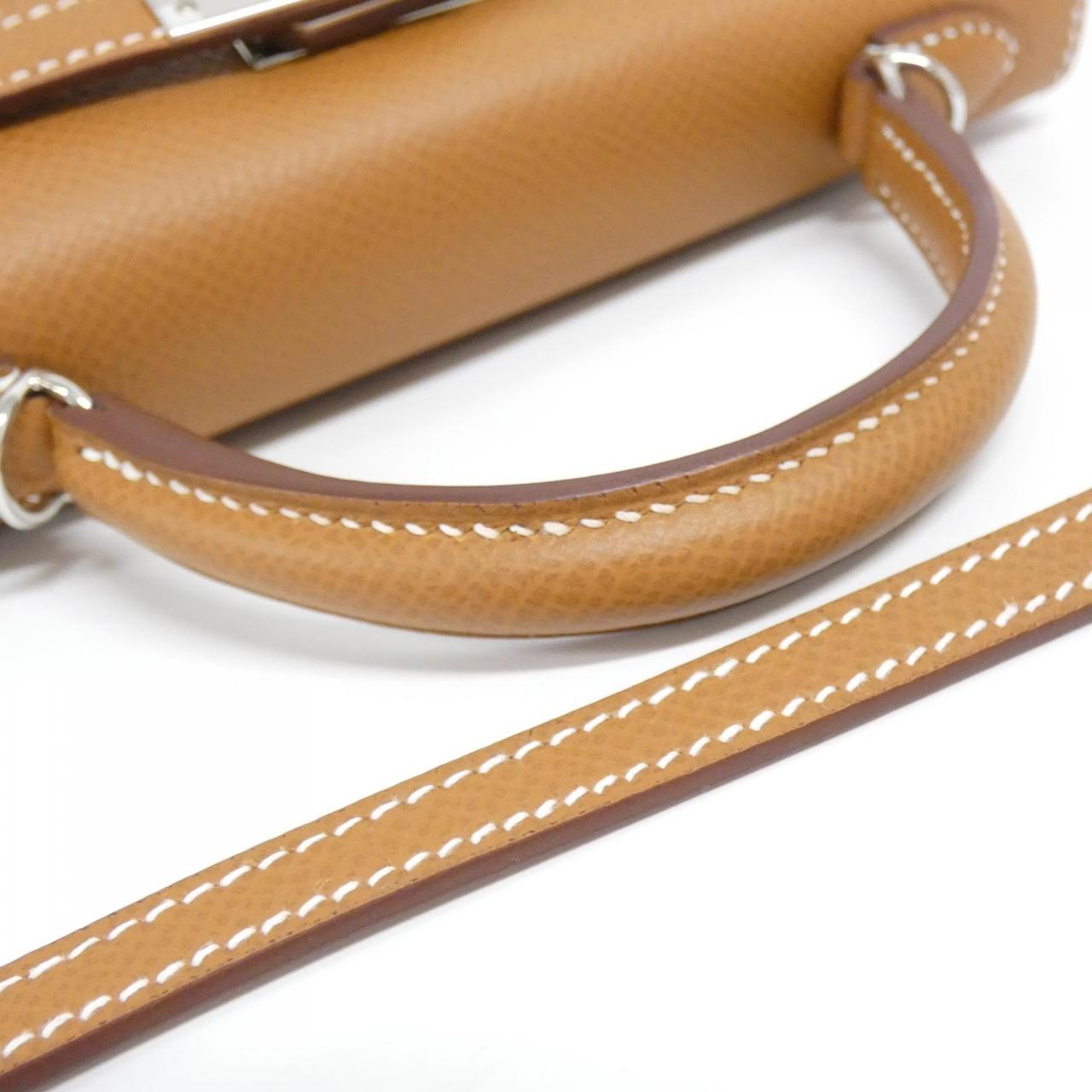 HERMES Kelly 071302CK Handbag Epsom 4