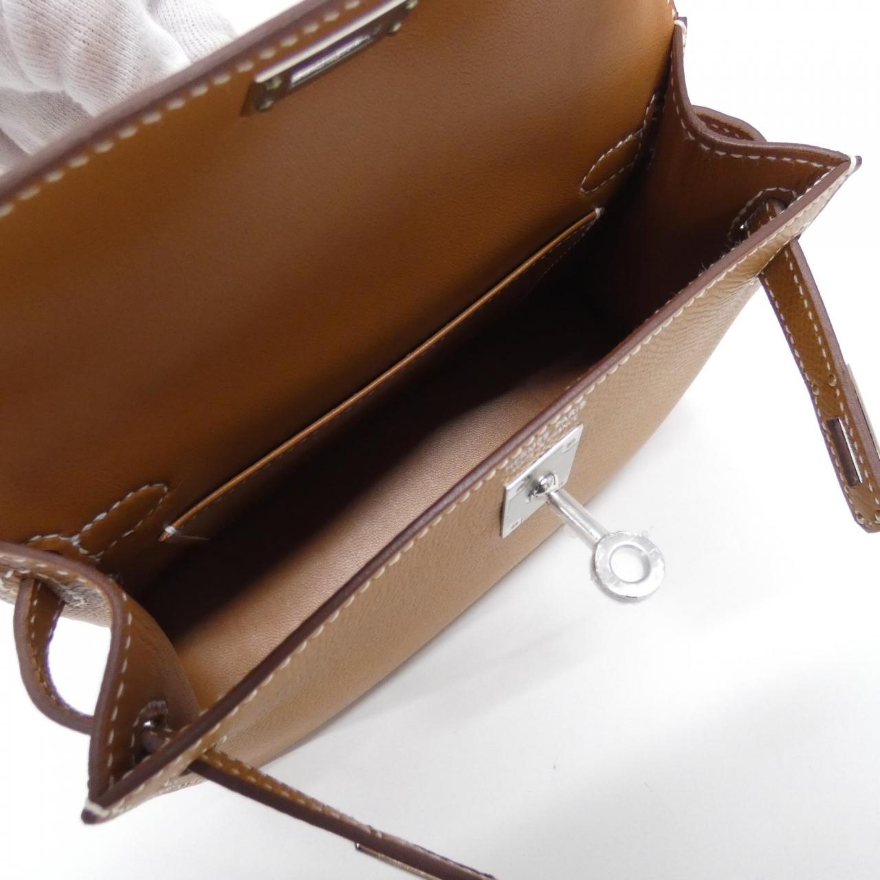 HERMES Kelly 071302CK Handbag Epsom 5