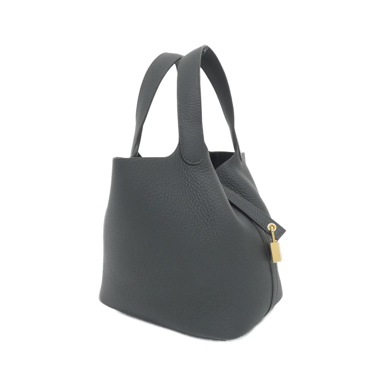 HERMES Picotin 056289CC Handbag Clemence
