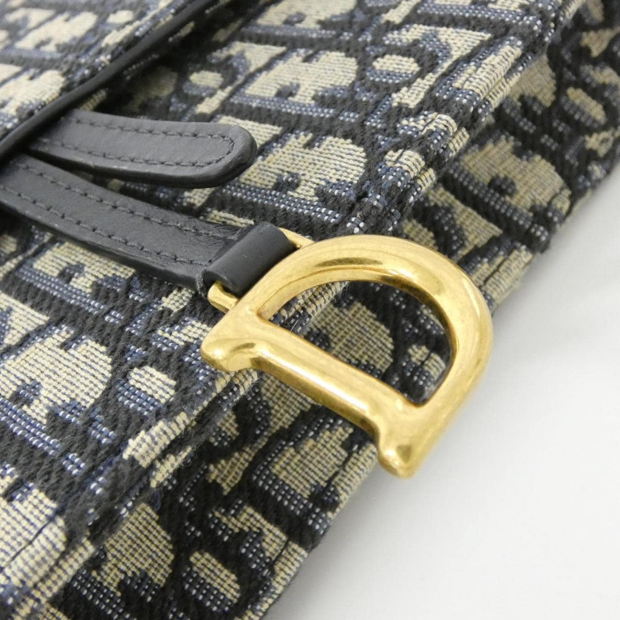 DIOR Saddle S5620CTZQ 銀包 帆布 4