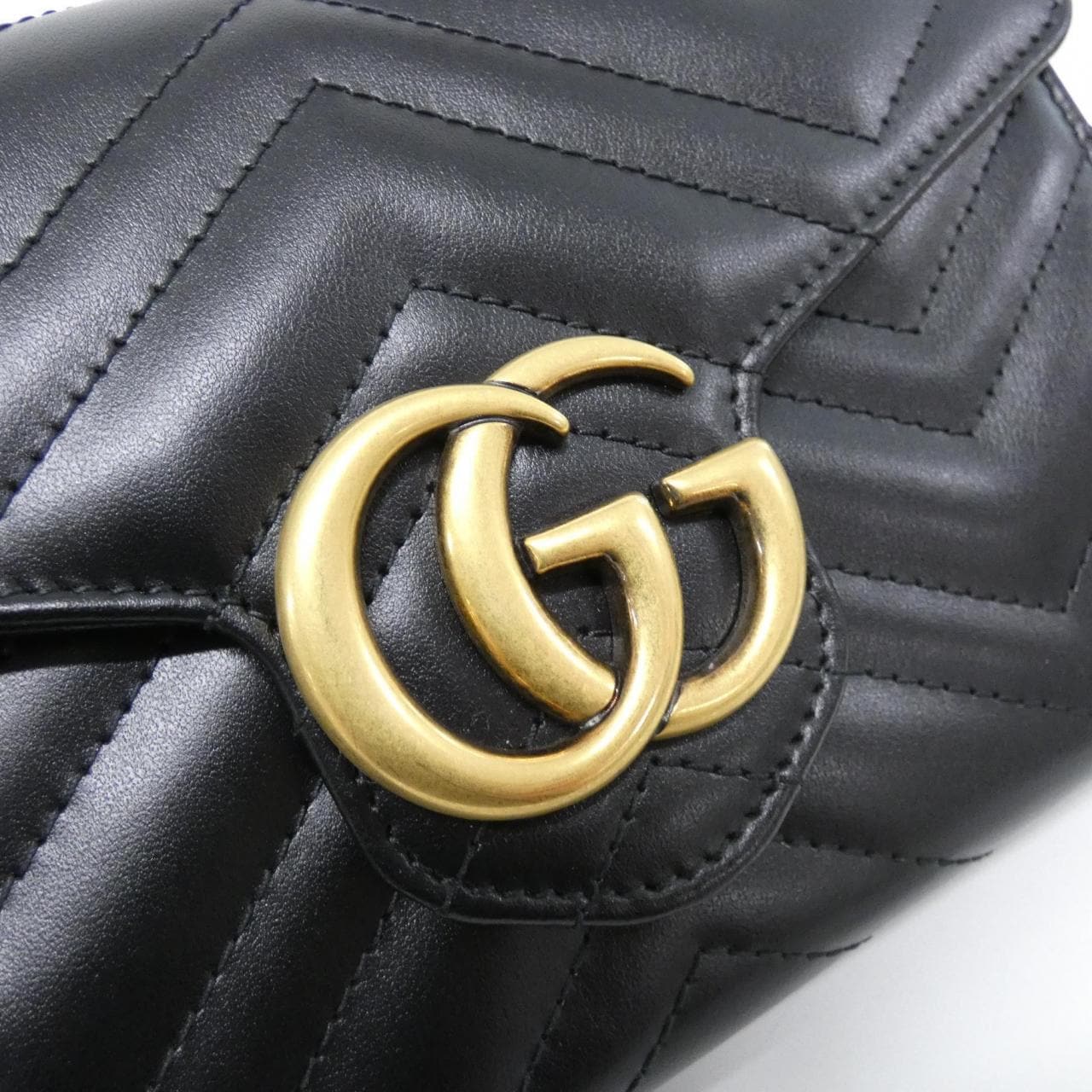 GUCCI Marmont 474575 DTD1T Shoulder Leather 4