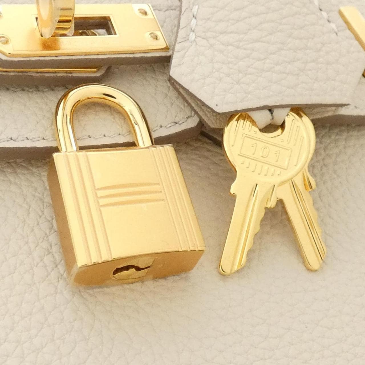 HERMES Birkin 041344CC Handbag Togo 4