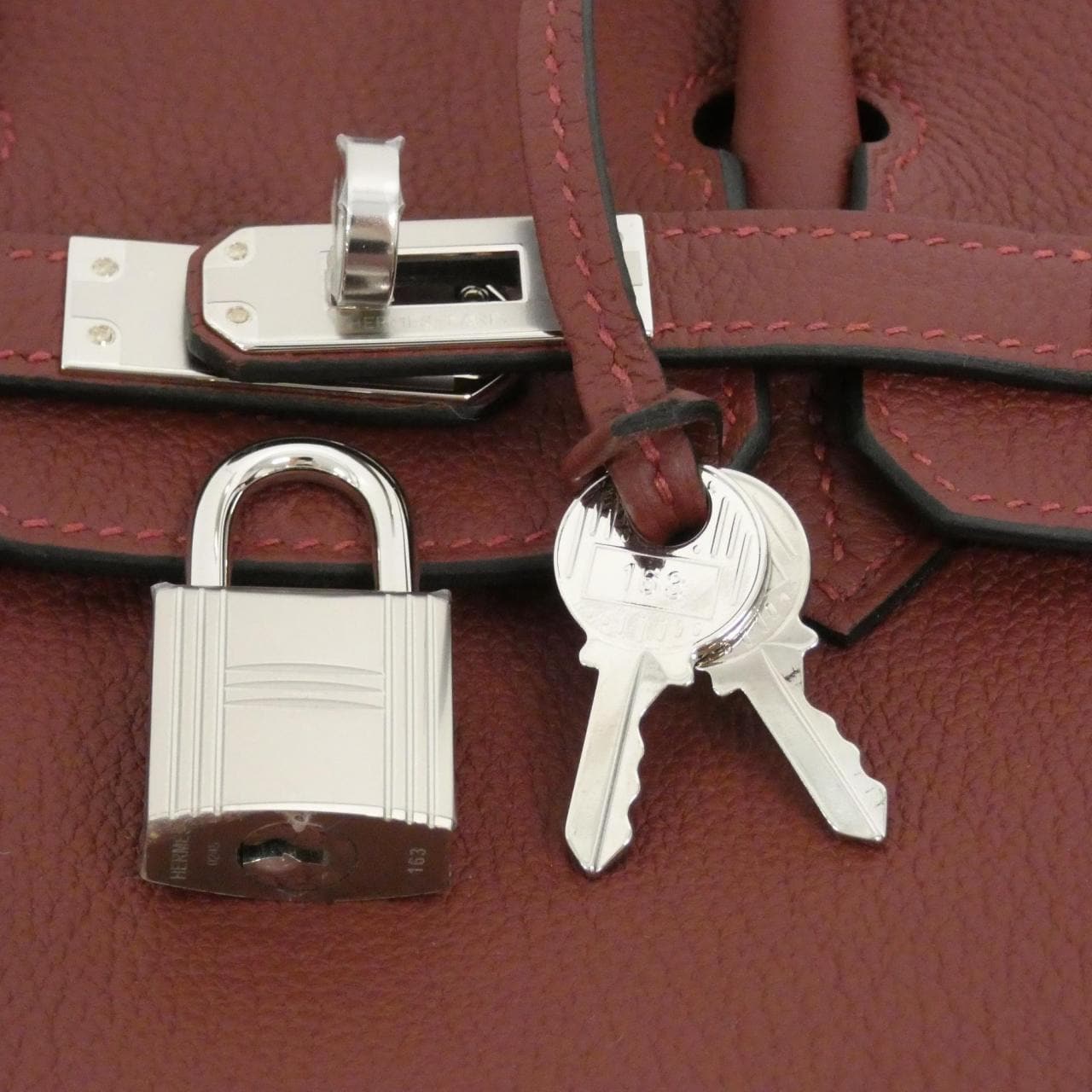 HERMES Birkin 041344CK Handbag Togo 4