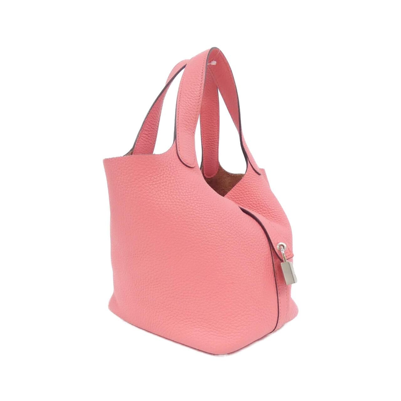 HERMES Picotin 056289CK Handbag Clemence